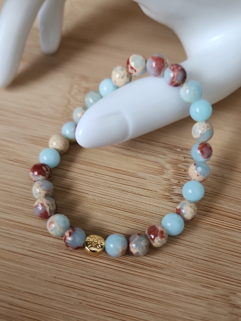 🆕️Impression Jasper Evil Eye Braclet